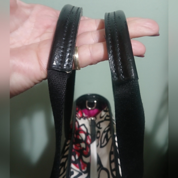 EUC Coach Poppy Daisy Graffiti Tote COA - Picture 10 of 14